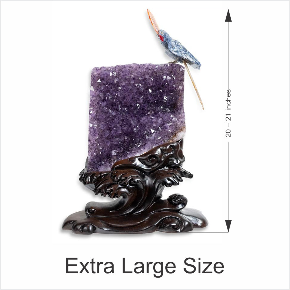 Crystal Bird For Luck & Fortune (Extra Large)