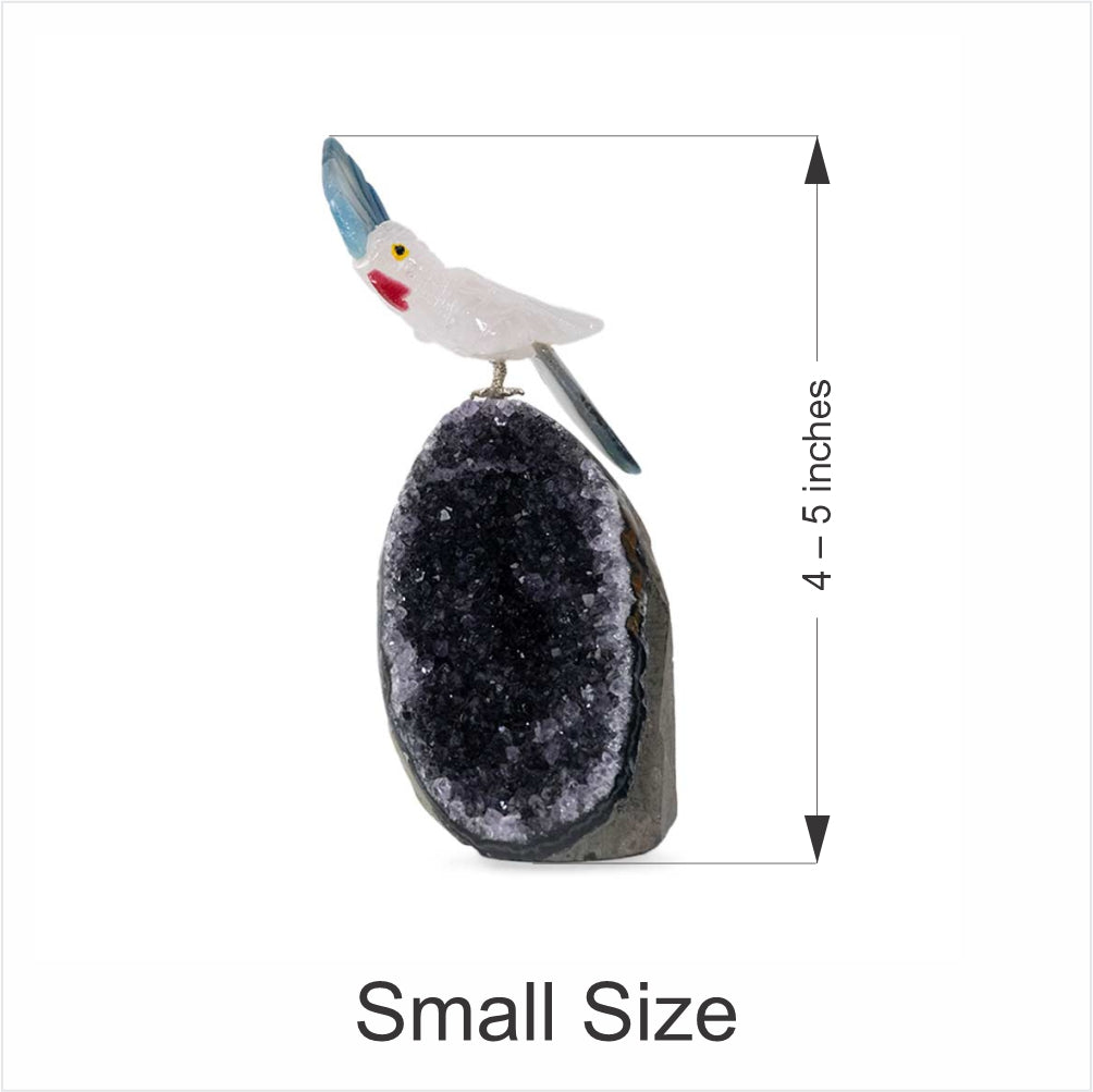 Crystal Bird For Luck & Fortune (Small Size)
