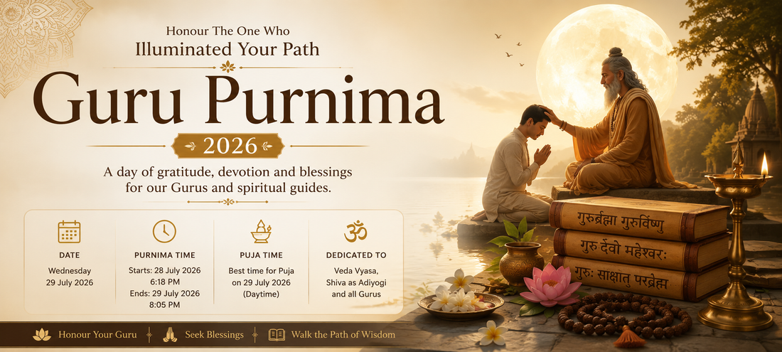 Guru Purnima 2026: Date, Time, Puja Vidhi & Significance