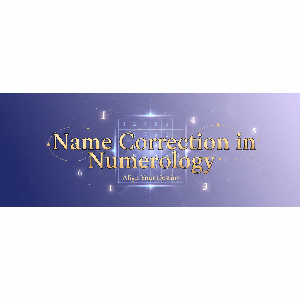Name Correction in Numerology: Is Your Name Right for You?