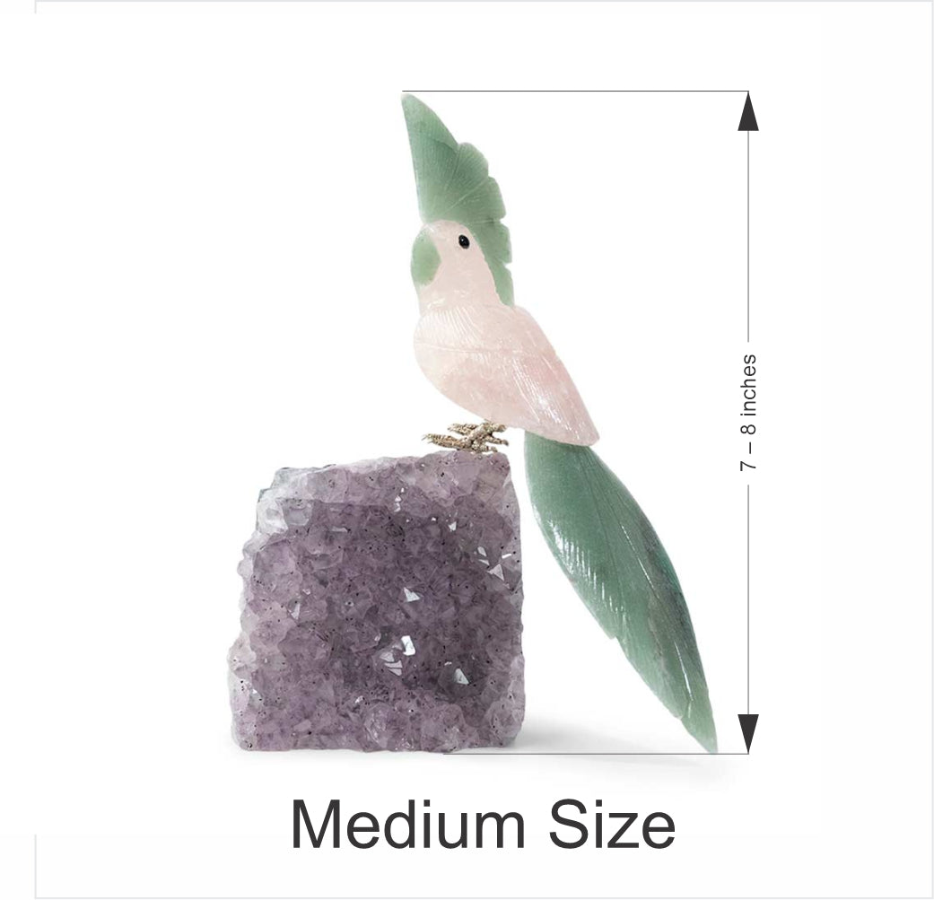 Crystal Bird For Luck & Fortune	(Medium Size)
