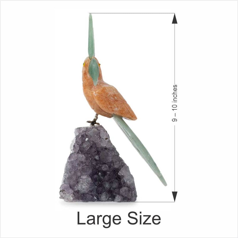 Crystal Bird For Luck & Fortune (Large Size)