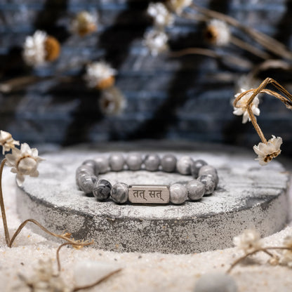Map Grey Jasper - Peace & Clarity Combo