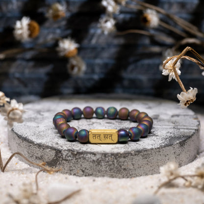 Peacock Pyrite - For Master Money Magnet Braclete HV