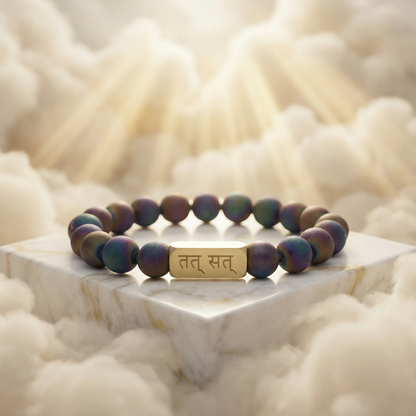 Peacock Pyrite - For Master Money Magnet Braclete HV