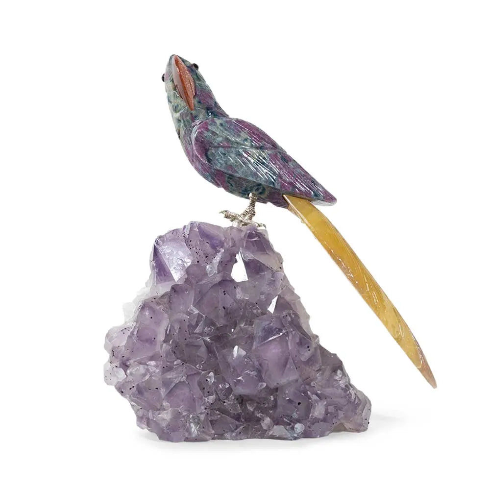 Crystal Bird For Luck & Fortune (Large Size)