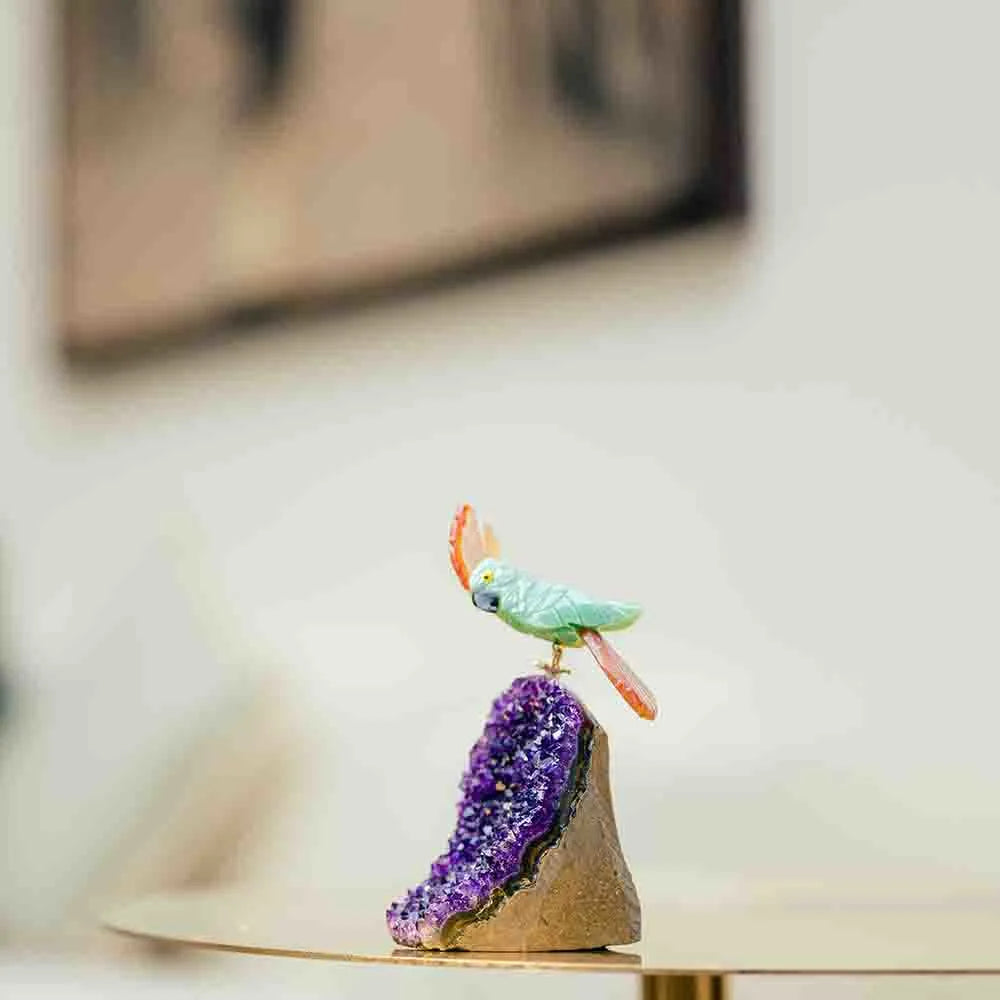 Crystal Bird For Luck & Fortune (Small Size)