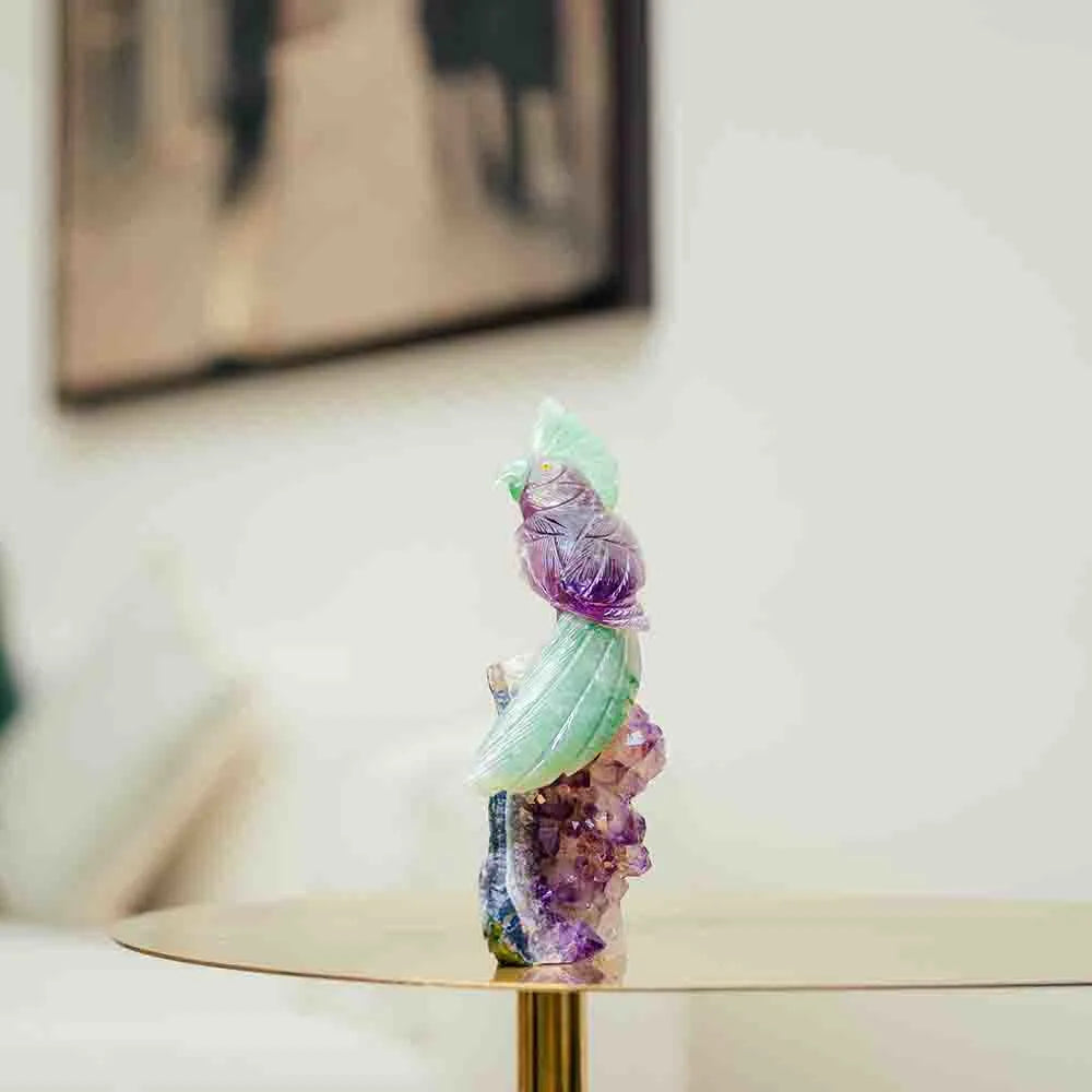 Crystal Bird For Luck & Fortune	(Medium Size)