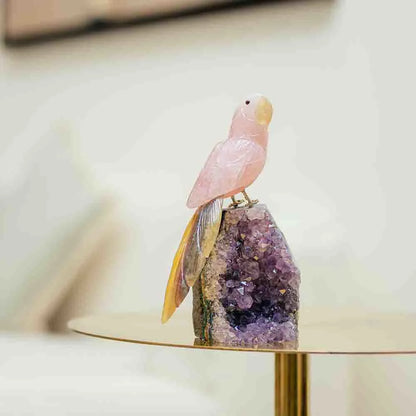 Crystal Bird For Luck & Fortune (Large Size)
