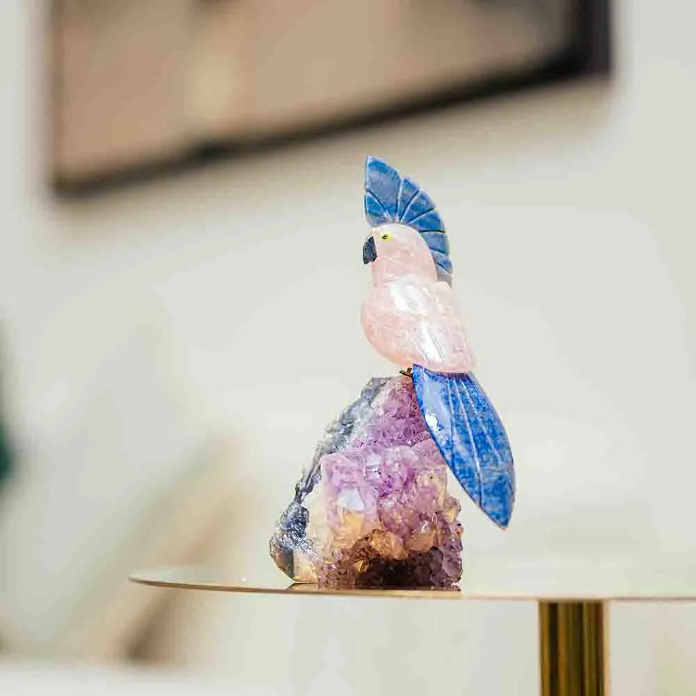 Crystal Bird For Luck & Fortune (Large Size)