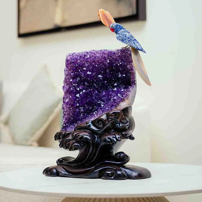Crystal Bird For Luck & Fortune (Extra Large)