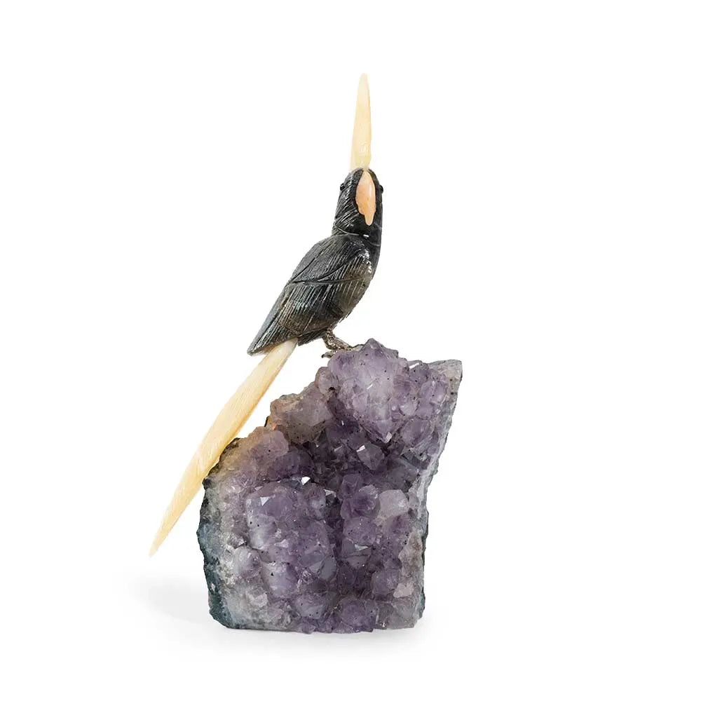 Crystal Bird For Luck & Fortune	(Medium Size)